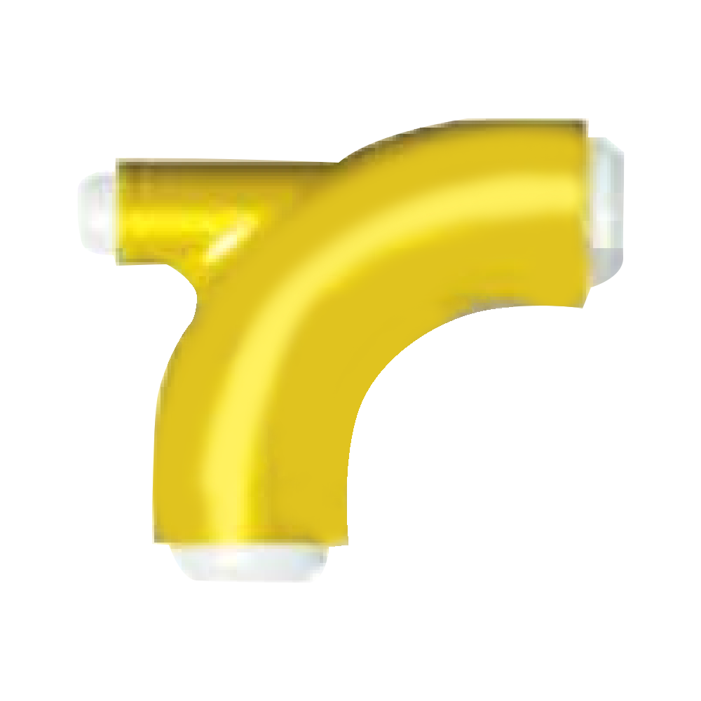 ข้องอยาว 90° พร้อมทางออก 2